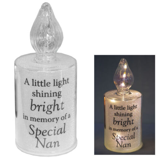 Picture of THOUGHTS OF YOU LED CANDLE NAN MEMORIAL